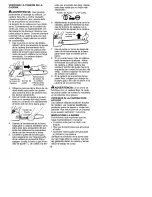 Preview for 37 page of Craftsman 358.360830 Instruction Manual