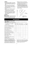 Preview for 13 page of Craftsman 358.360831 Instruction Manual