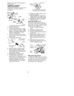 Preview for 16 page of Craftsman 358.360831 Instruction Manual