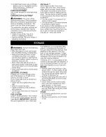 Preview for 18 page of Craftsman 358.360831 Instruction Manual