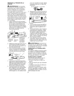 Preview for 38 page of Craftsman 358.360831 Instruction Manual