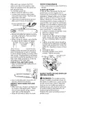 Preview for 15 page of Craftsman 358.360870 Instruction Manual