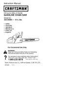 Craftsman 358.360881 Instruction Manual preview