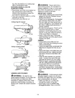 Предварительный просмотр 14 страницы Craftsman 358.381700 Operator'S Manual