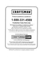 Предварительный просмотр 60 страницы Craftsman 358.381700 Operator'S Manual