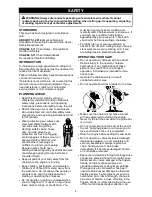 Preview for 4 page of Craftsman 358.740160 Operator'S Manual