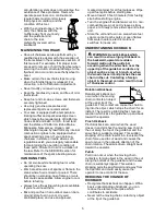 Preview for 5 page of Craftsman 358.740160 Operator'S Manual