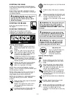 Preview for 10 page of Craftsman 358.740160 Operator'S Manual