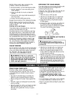 Preview for 11 page of Craftsman 358.740160 Operator'S Manual