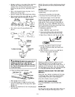 Preview for 16 page of Craftsman 358.740160 Operator'S Manual