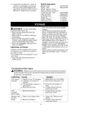 Preview for 11 page of Craftsman 358.748260 Operator'S Manual