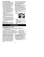 Preview for 19 page of Craftsman 358.792400 Instruction Manual