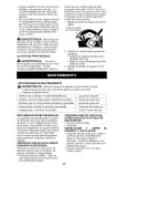 Preview for 19 page of Craftsman 358.792403 Operator'S Manual