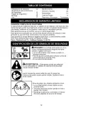 Preview for 11 page of Craftsman 358.792404 Operator'S Manual