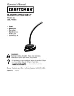 Craftsman 358.792421 Operator'S Manual preview