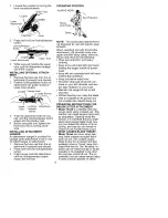 Preview for 8 page of Craftsman 358.792430 Instruction Manual