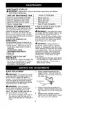 Preview for 10 page of Craftsman 358.792430 Instruction Manual