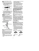 Preview for 11 page of Craftsman 358.792440 Instruction Manual