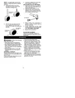 Preview for 15 page of Craftsman 358.792442 Instruction Manual