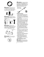 Preview for 3 page of Craftsman 358.792443 Operator'S Manual