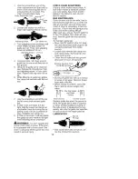 Preview for 12 page of Craftsman 358.792450 Operator'S Manual