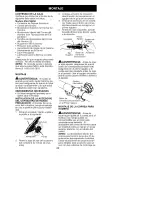 Preview for 21 page of Craftsman 358.792450 Operator'S Manual