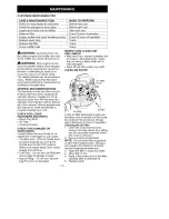 Предварительный просмотр 9 страницы Craftsman 358.794550 Instruction Manual