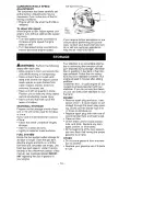 Preview for 14 page of Craftsman 358.794600 Operator'S Manual