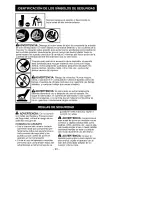 Preview for 20 page of Craftsman 358.794700 Operator'S Manual