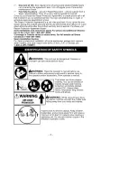 Preview for 3 page of Craftsman 358.794704 Operator'S Manual