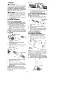 Preview for 7 page of Craftsman 358.794704 Operator'S Manual