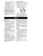 Preview for 13 page of Craftsman 358.794760 Operator'S Manual