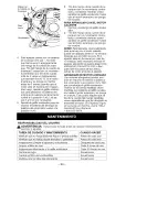 Preview for 30 page of Craftsman 358.794761 Operator'S Manual