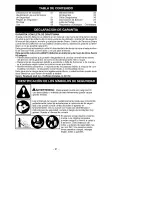 Preview for 18 page of Craftsman 358.794765 Operator'S Manual