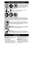 Preview for 3 page of Craftsman 358.794772 Operator'S Manual