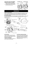 Предварительный просмотр 9 страницы Craftsman 358.794776 Operator'S Manual