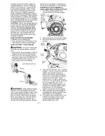 Предварительный просмотр 11 страницы Craftsman 358.794776 Operator'S Manual