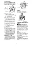 Предварительный просмотр 13 страницы Craftsman 358.794776 Operator'S Manual