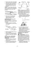 Предварительный просмотр 24 страницы Craftsman 358.794776 Operator'S Manual