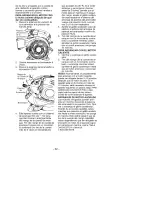 Предварительный просмотр 29 страницы Craftsman 358.794776 Operator'S Manual