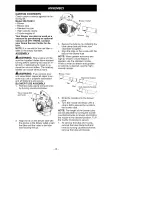 Preview for 6 page of Craftsman 358.794810 Operator'S Manual