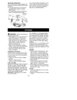 Preview for 12 page of Craftsman 358.794810 Operator'S Manual