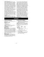 Preview for 4 page of Craftsman 358.794901 Instruction Manual