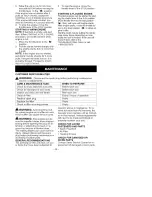 Preview for 9 page of Craftsman 358.794960 Instruction Manual