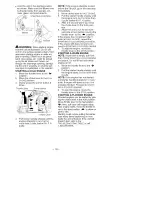 Предварительный просмотр 10 страницы Craftsman 358.794963 Operator'S Manual