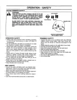 Предварительный просмотр 7 страницы Craftsman 358.795630 Operator'S Manual