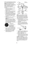 Предварительный просмотр 27 страницы Craftsman 358.7958 Operator'S Manual