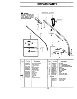 Preview for 12 page of Craftsman 358.796090 Operator'S Manual