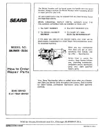 Preview for 28 page of Craftsman 358.796131- 26.2cc Operator'S Manual