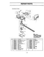 Предварительный просмотр 14 страницы Craftsman 358.796330 Instruction Manual